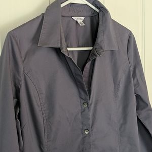 Calvin Klein Collared Button Down Blouse